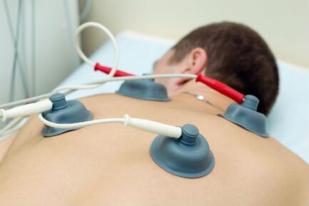 Cervical osteochondosis electrotherapy