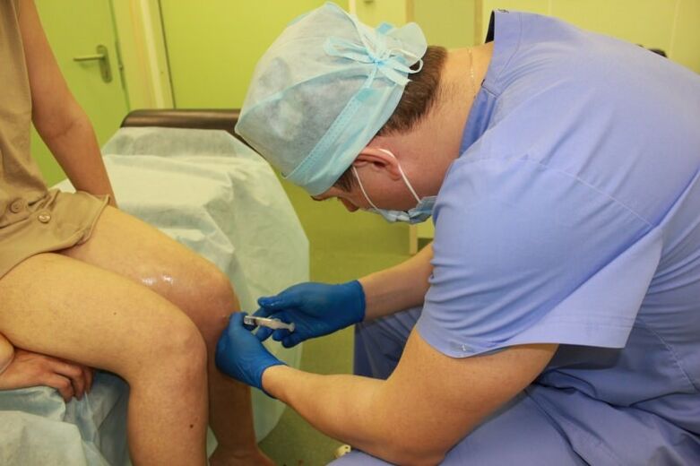 Intra-articular injections are the last resort for very serious knee injuries